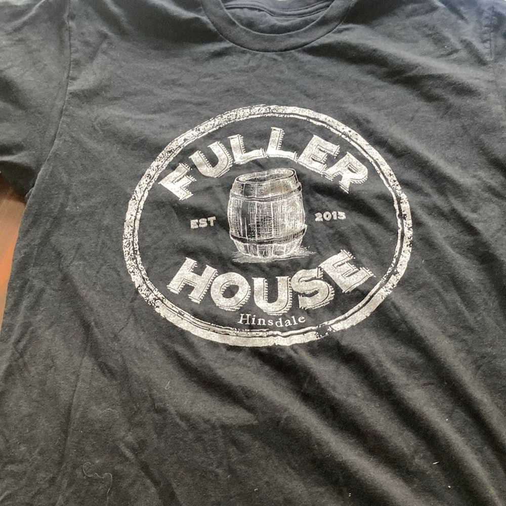 Fuller House Hinsdale Illinois Whiskey Made Me Do it Unisex size small shirt